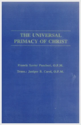 Universal Primacy of Christ